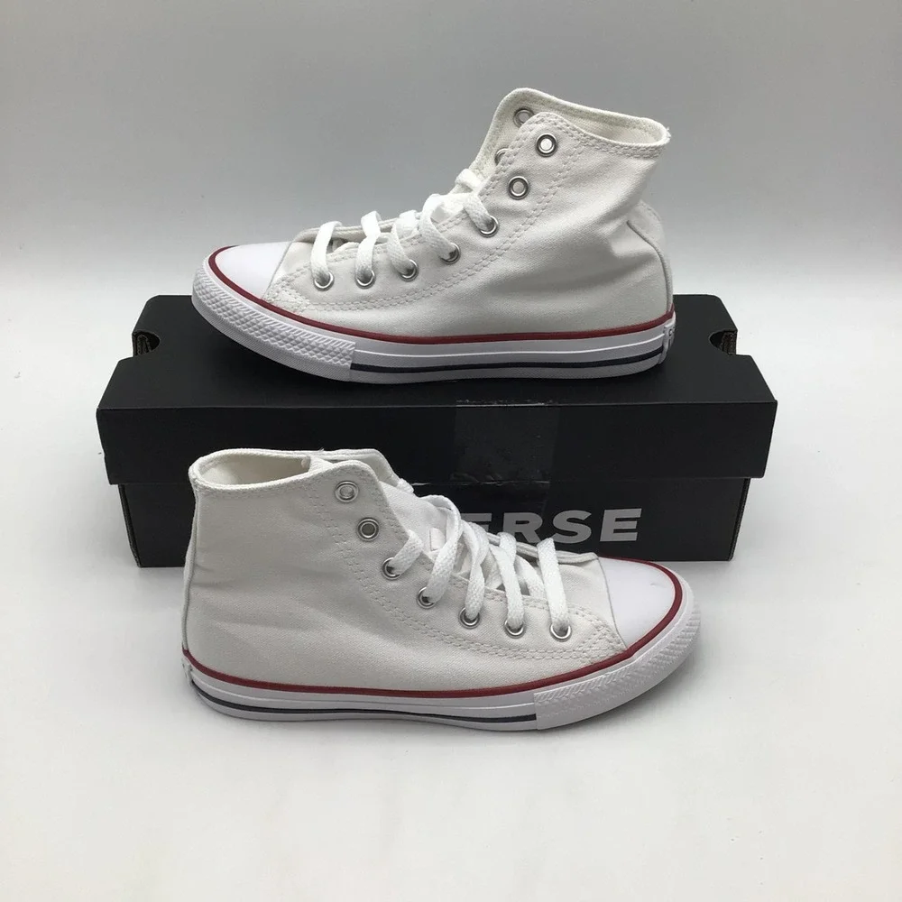 Converse CTAS Core Hi Top Optical White Kids Size 2 Youth Sneakers 3J253 NEW